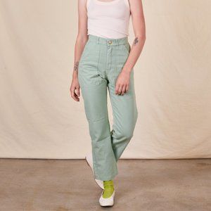 Big Bud Press Work Pants Sage Green, Small